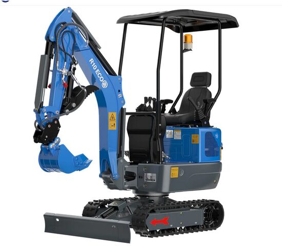 Minibagger R10 ECO mit Knickarm, 30cm Schaufel Lieferzeit aufgrund der vielen Bestellungen ca 8 Tage